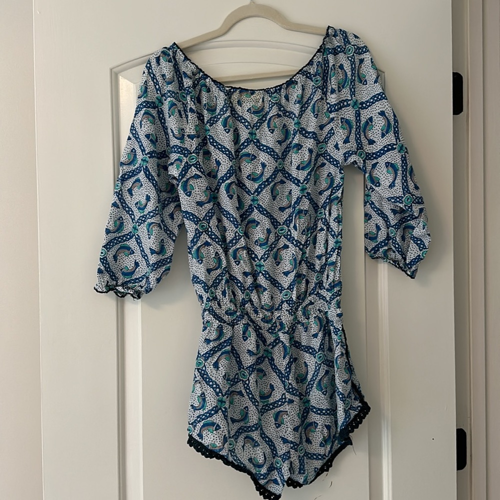 Roller Rabbit Romper/Cover Up xs - Picture 3 of 5
